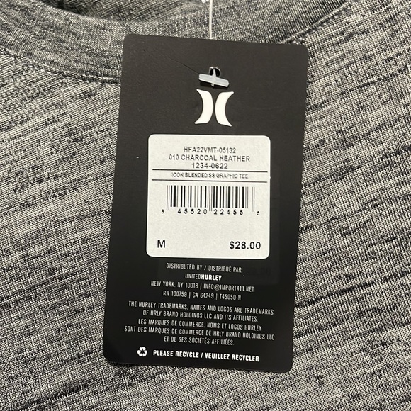 HURLEY T-SHIRT - Picture 2 of 4